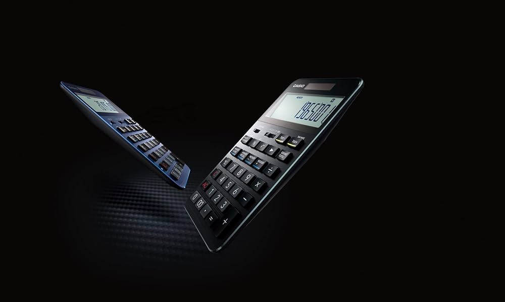 Amazon.co.jp: カシオ プレミアム電卓 12桁 ネイビー S100BU